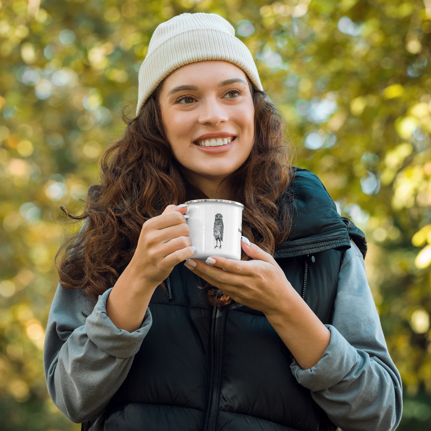 Enamel Mug "Harry" - ErikaWiklund.art