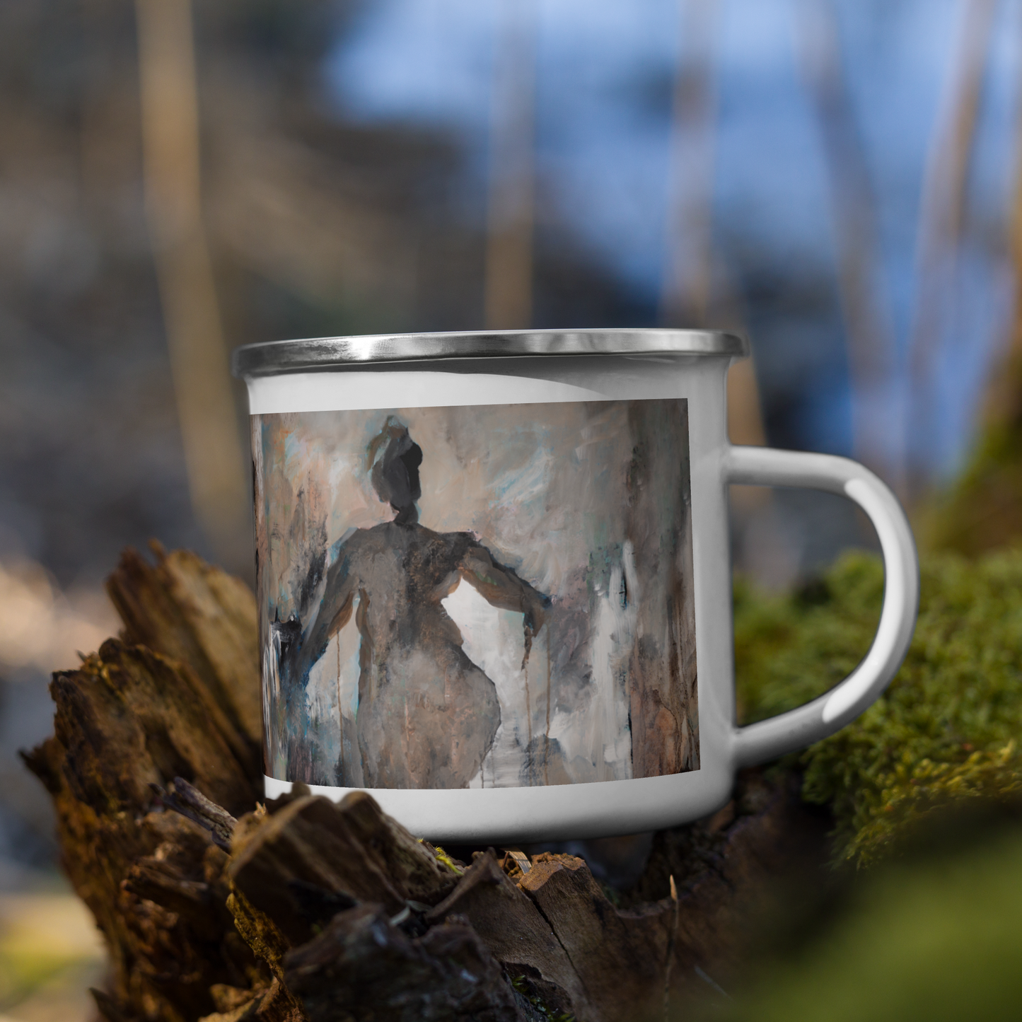 Enamel Mug "Magnificent" - ErikaWiklund.art