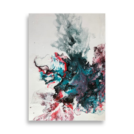 Poster "Marble Explosion" - ErikaWiklund.art