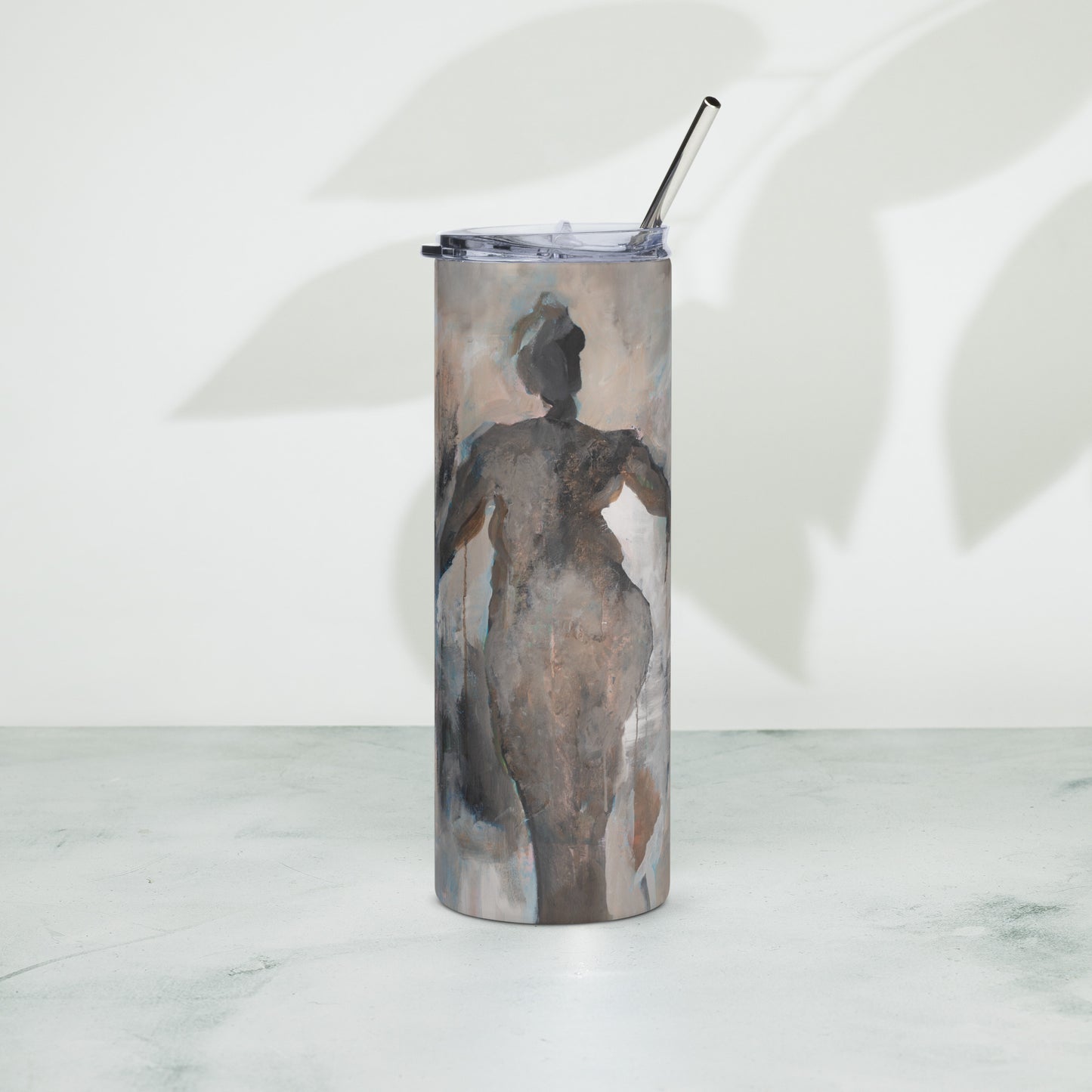 Stainless steel tumbler "Magnificent" - ErikaWiklund.art