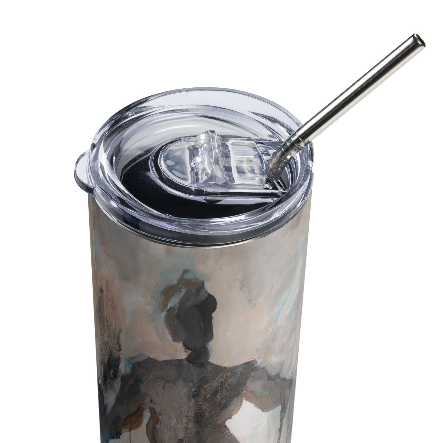 Stainless steel tumbler "Magnificent" - ErikaWiklund.art